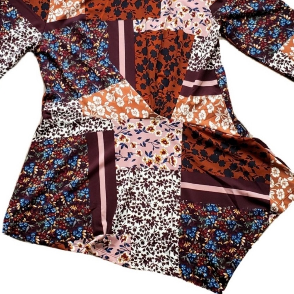 Nanette Lepore patchwork top - Picture 3 of 4